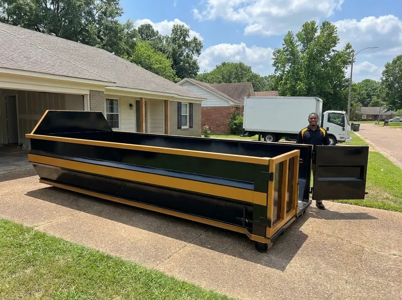 Construction Roll-Off Dumpster in Memphis, TN
