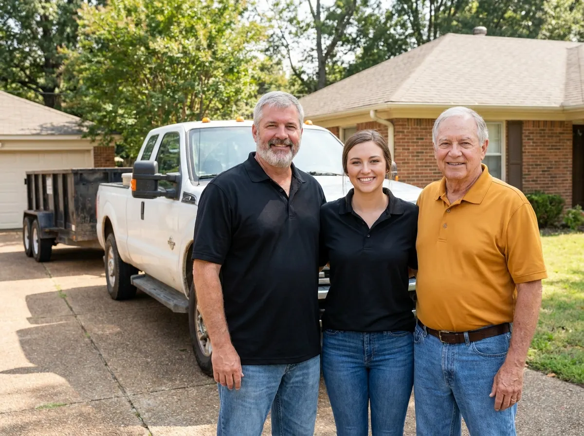 DumpMate Dumpster Rental dumpster team in Memphis, TN